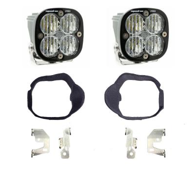 Mercedes Squadron Pro Fog Pocket Light Kit For Mercedes 2014-2018 Sprinter Van (Clear) Baja Designs