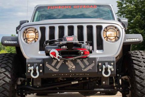 Barracuda D-Ring Mount Pair 07-18 Jeep Wrangler, 18-Present Jeep Wrangler, 18-Present Jeep Gladiator JT Fishbone Offroad