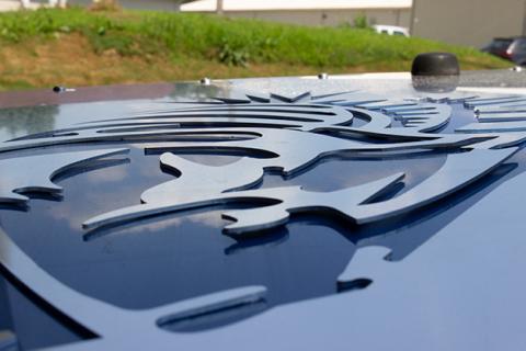 Jeep TJ Hood Louver Raw Unpainted 97-02 Wrangler TJ Fishbone Offroad
