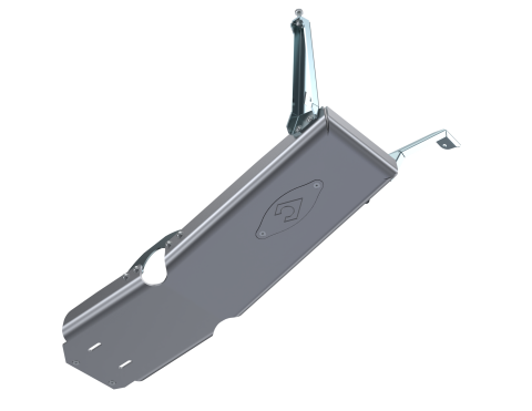 JLU Oil Skid Only With Oil Door - 2 and 4 Door 3.6L Aluminum 21-Present Artec Industries