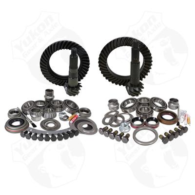 Yukon Gear And Install Kit Package For Jeep TJ With Dana 30 Front And Dana 44 Rear 4.56 Ratio Yukon Gear &amp; Axle