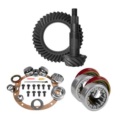 8.5 inch GM 4.11 Rear Ring and Pinion Install Kit Axle Bearings 1.78 inch Case Journal Yukon Gear &amp; Axle