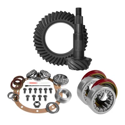 8.6 inch GM 4.11 Rear Ring and Pinion Install Kit Axle Bearings and Seal Yukon Gear & Axle