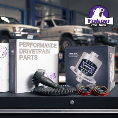 9.25 inch CHY 3.21 Rear Ring and Pinion Install Kit 31 Spline Positraction 1.62 inch Axle Bearings Yukon Gear &amp; Axle