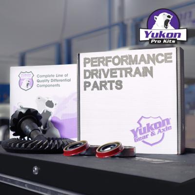 8.25 inch CHY 4.88 Rear Ring and Pinion Install Kit 1.618 inch ID Axle Bearings and Seals Yukon Gear &amp; Axle
