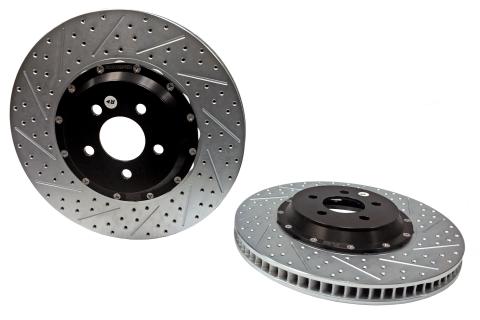 Brake Rotor 15 Inch Front 15-16 Mustang GT PP EradiSpeed+ Rotor Upgrade BAER Brakes