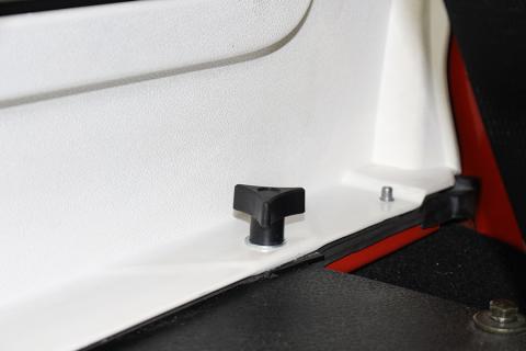 Jeep TJ Hardtop Screws 97 Wrangler TJ-02 Textured Black Kentrol