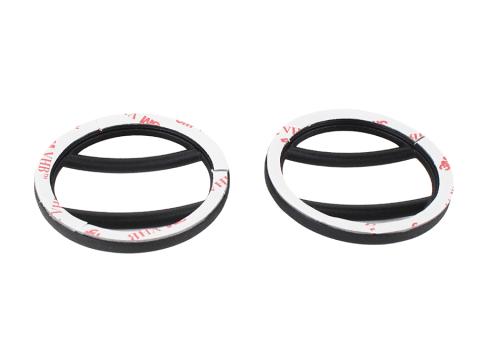 Jeep JK Side Marker Covers Plastic 07-18 Wrangler JK Textured Black Kentrol
