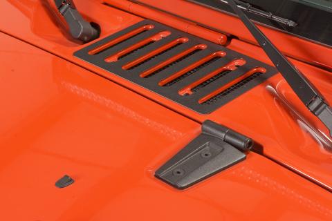 Jeep JK Hood Kit 07-18 Wrangler JK Textured Black Kentrol