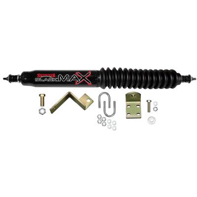 Steering Stabilizer Single Kit Black Single Kit For Use w/0-2.5 Inch Lift Skyjacker