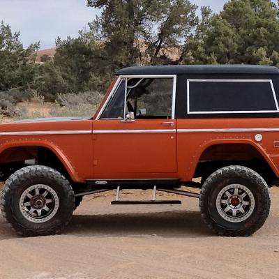 Ford Bronco 1St Generation Step Sliders Passenger Side Sub Part Rock Slide Engineering