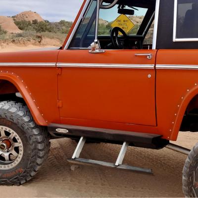 Ford Bronco 1St Generation Step Sliders Passenger Side Sub Part Rock Slide Engineering