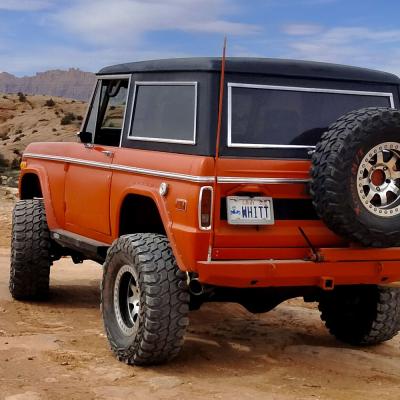 Ford Bronco 1St Generation Step Sliders Passenger Side Sub Part Rock Slide Engineering