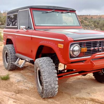 Ford Bronco 1St Generation Step Sliders Passenger Side Sub Part Rock Slide Engineering