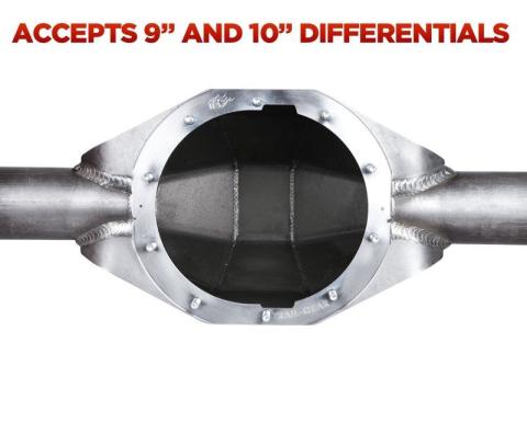Rock Assault Trail Nine Axle Housing 3.5 Inch x 1/4 Inch Wall with Inspection Hole Trail Gear