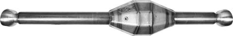 67 Inch WMS Driver Drop Fabricated Front Axle Housing 8.4 Inch Diff 3.5 OD 1/4 Wall with Inspection Hole Trail Gear
