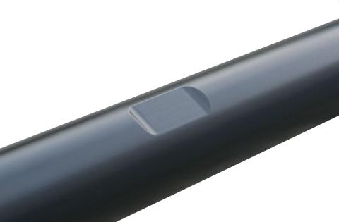 Currectlync Steering Modular Extreme Duty Drag Link JL/JT Bolt-On 1 5/8 Inch Diameter Bolt-On Semi-Gloss Black PC Finish RockJock 4X4