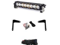 Can-Am X3 Shock Mount Kit w/10 Inch S8 Light Bar Clear Baja Designs