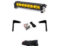 Can-Am X3 Shock Mount Kit w/10in S8 Light Bar Baja Amber Baja Designs