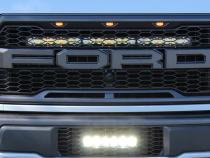 17-20 Ford, Raptor OnX6+ Lower Grille LED Kit Baja Designs