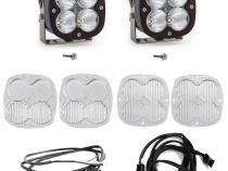 Bronco A Piller Light Kit 21-Up Ford Bronco XL Pro Spot w/Upfitter Baja Designs