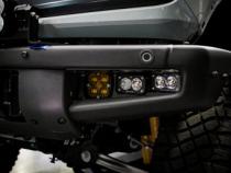 Bronco Clear SAE Fog Pocket Kit 21-Up Ford Bronco Baja Designs