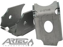 Lower Link Axle Brackets Pair 22 Deg 3.5 Inch Axle Diameter Artec Industries