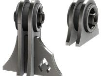 Jeep TJ Weld On UCA Brackets For Low Pro Front Truss Currie JJ Bushings 7/16 Inch Bolt Size Artec Industries