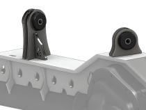 Jeep TJ Weld On UCA Brackets For Low Pro Front Truss Currie JJ Bushings 7/16 Inch Bolt Size Artec Industries