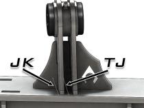 Jeep TJ Weld On UCA Brackets For Low Pro Front Truss Currie JJ Bushings 7/16 Inch Bolt Size Artec Industries