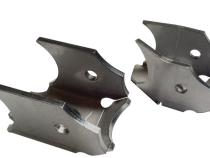 Dana 60 Lower Link Axle Brackets 10 Deg 3.5-3.75 Inch Pair Artec Industries
