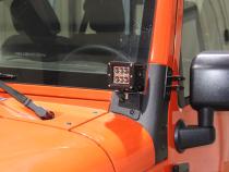 Jeep JK Windshield Light Bracket 07-18 Wrangler JK Fishbone Offroad