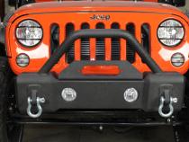 D Ring 3/4 Inch Zinc 2 Piece Set Fishbone Offroad