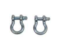 D Ring 3/4 Inch Zinc 2 Piece Set Fishbone Offroad