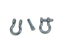 D Ring 3/4 Inch Zinc 2 Piece Set Fishbone Offroad