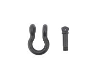 D Ring 3/4 Inch Gloss Black 2 Piece Set Fishbone Offroad