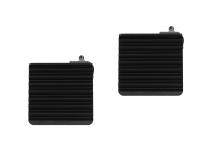Jeep JK Foot Peg 07-18 Wrangler JK Set Black Fishbone Offroad