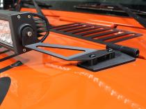 Jeep JK Hood Light Mount Brackets 07-18 Wrangler JK Fishbone Offroad