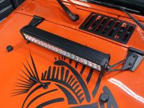Jeep JK Hood Light Mount Brackets 07-18 Wrangler JK Fishbone Offroad