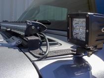 Jeep JL Cowl Light Bracket 18-Pres Wrangler JL Fishbone