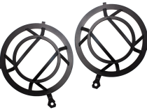 Jeep JL Headlight Guards For 18-Pres Wrangler JL Aluminum Fishbone Offroad