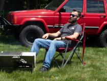 Portable Fire Pit Fishbone Offroad