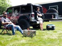 Portable Fire Pit Fishbone Offroad