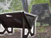 Portable Fire Pit Fishbone Offroad
