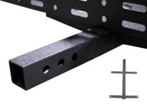 2 Inch Hitch Cargo Basket Fishbone Offroad