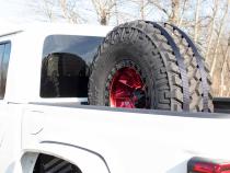 Bed Mounted Spare Tire Mount Fishbone Offroad