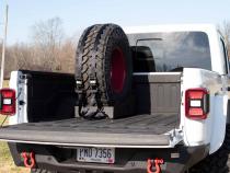 Bed Mounted Spare Tire Mount Fishbone Offroad