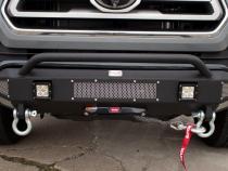 2016-Present Toyota Tacoma Center Stubby Front Bumper Fishbone Offroad