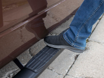 09-14 F-150 Extended Cab 5 Inch Oval Side Steps Fishbone Offroad
