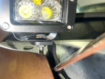 2004-2014 Ford F-150 and 2010-2014 Ford Raptor Hood Light Pod Bracket Fishbone Offroad